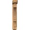 Ekena Millwork Balboa Craftsman Smooth Bracket w/ Offset Brace, Western Red Cedar, 5 1/2"W x 24"D x 36"H BKT0604X24X36BOA04SWR - alternate 3